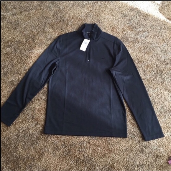 Michael Kors black men t-shirt long sleeve. - Picture 3 of 4